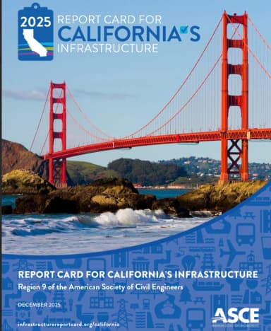 2025 Report Card for California's Infrastructure